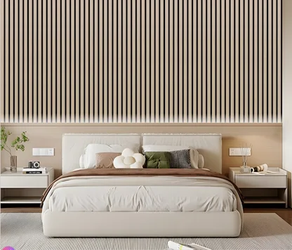 Wall Panel 02WA - Oak - Acoustic - 280cm - (1 pack / 3pcs)