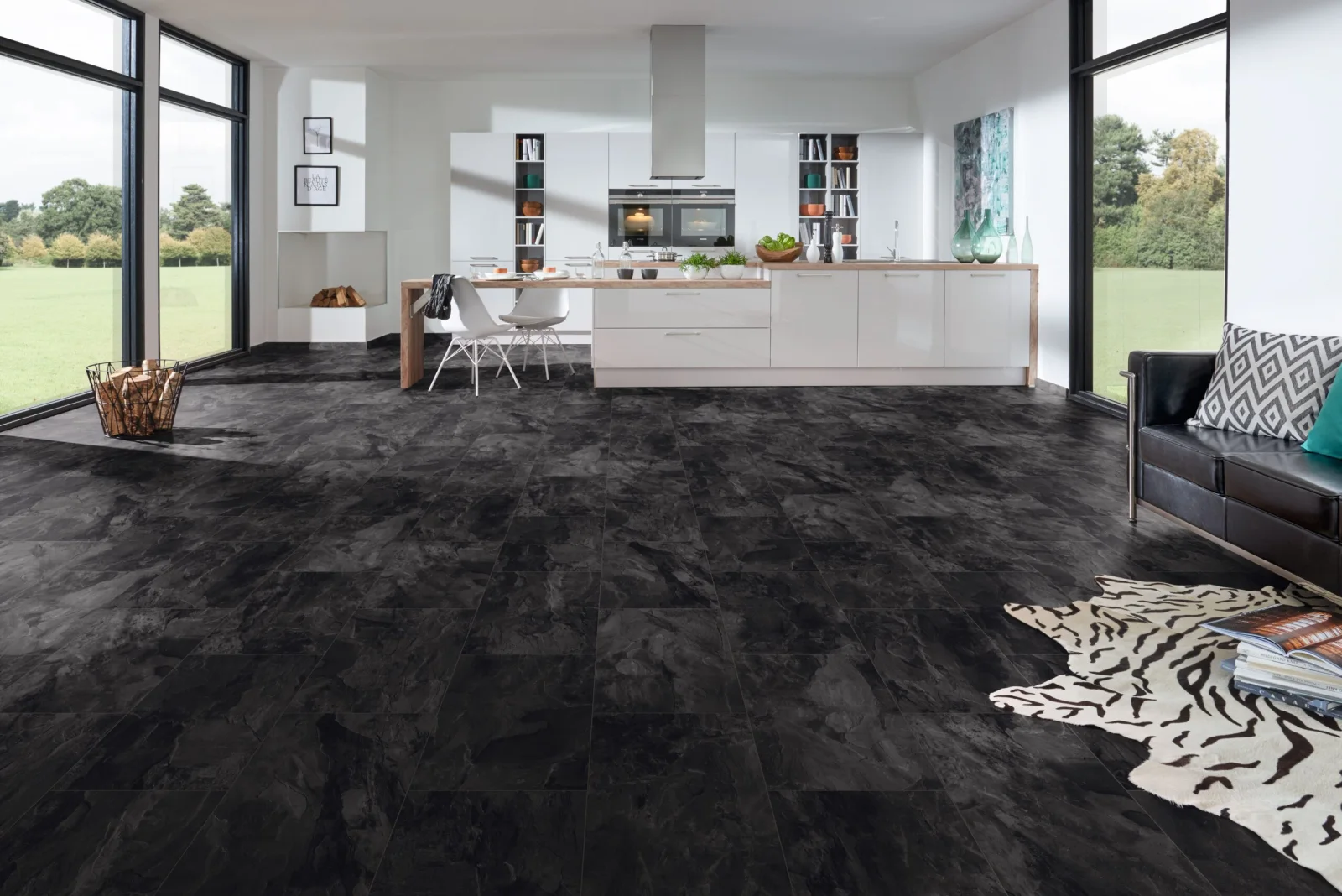 Organic Classic Nightfall Slate - Laminate Flooring