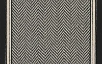 Rydal Loop Buttermere Black Herringbone Runner