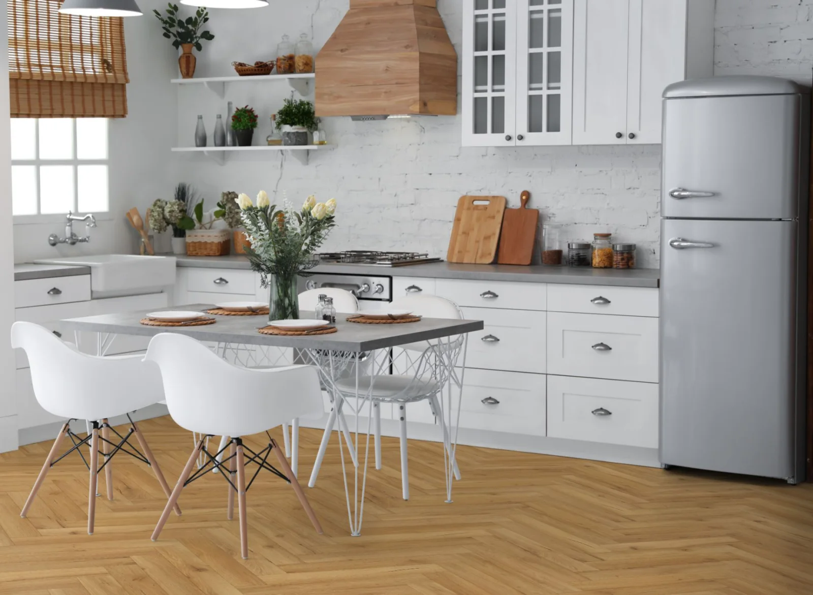 Lignum Fusion Premium Robust Natural Oak Herringbone