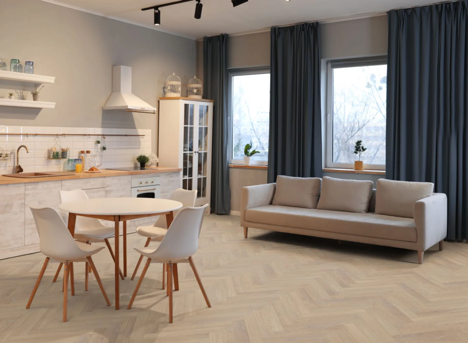 Lignum Fusion Premium Desert Oak Herringbone