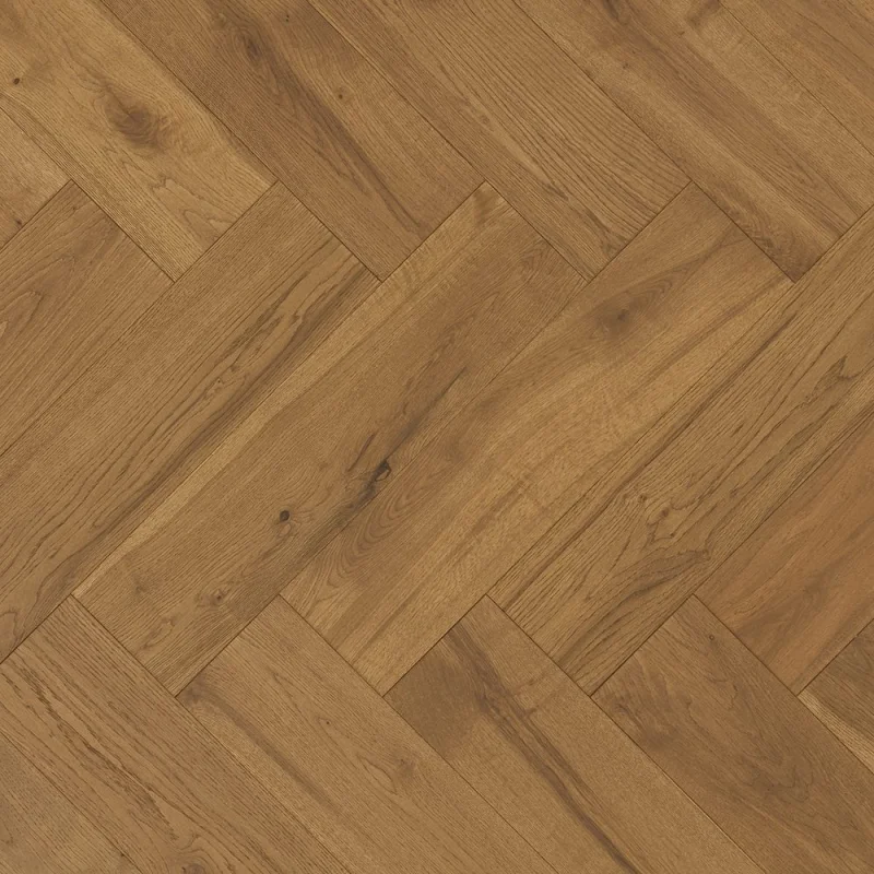 Universal Clic Herringbone Harvest Oak