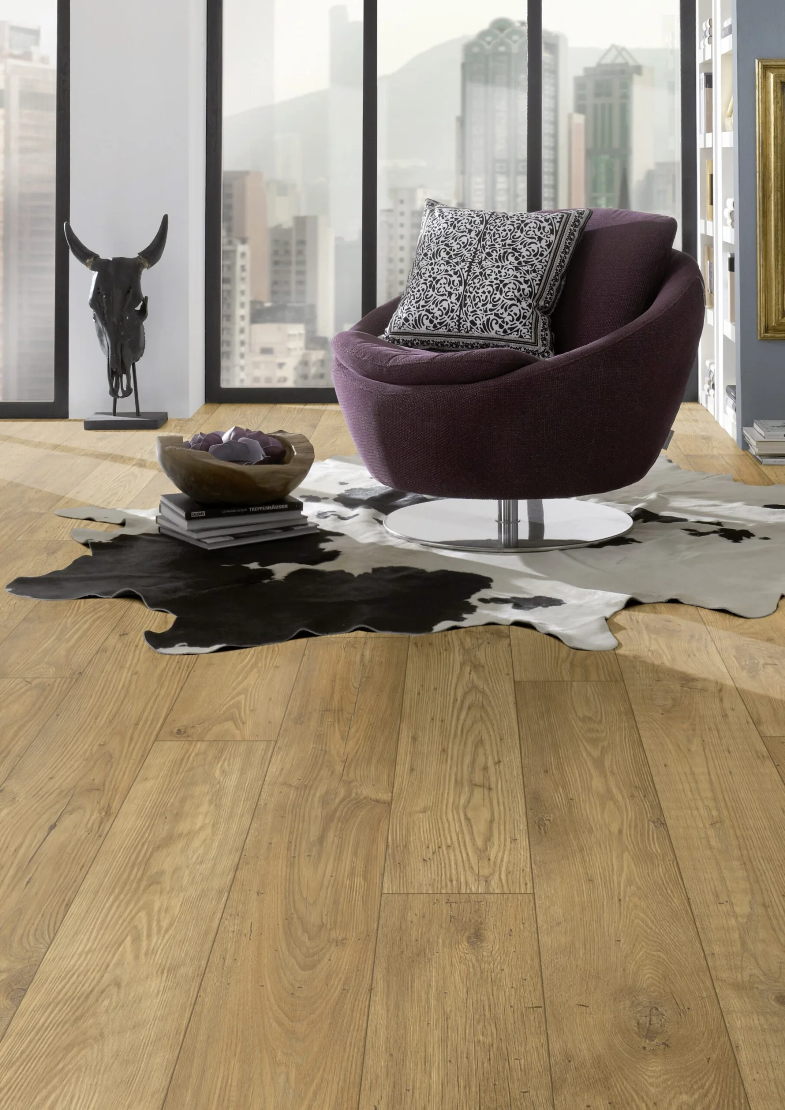 Atlantic 10mm Tawny Chestnut Laminate from Judge Carpets
