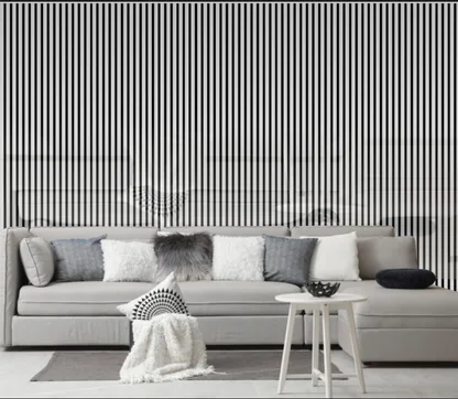 Wall Panel 01S - Shiny Silver - Acoustic - 240cm - (1 pack / 4pcs)