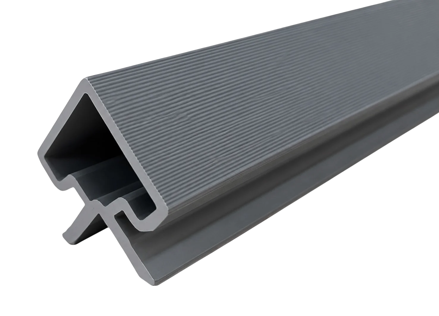 Wall Panel 73/83B Corner Trim - Grey - 290cm - (1 Pack / 3pcs)