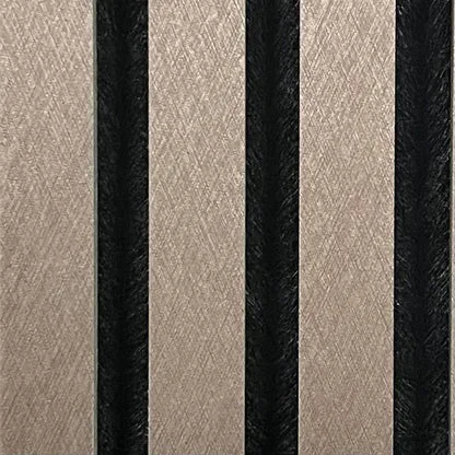 Wall Panel 01WF - Metallic Brown - Acoustic - 240cm - (1 pack / 4pcs)