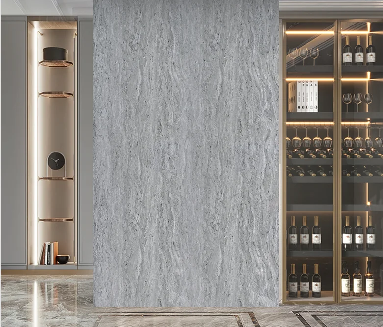 Wall Panel 07E - Mix Grey Marble - Wall Board - 240cm - (1 pack / 4pcs)