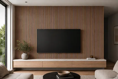Wall Panel 36H - Oak 02 - Acoustic - 240cm - (1 pack / 4pcs)