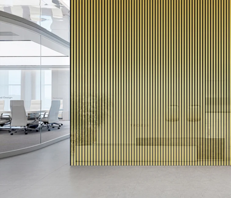 Wall Panel 01G - Shiny Gold - Acoustic - 240cm - (1 pack / 4pcs)