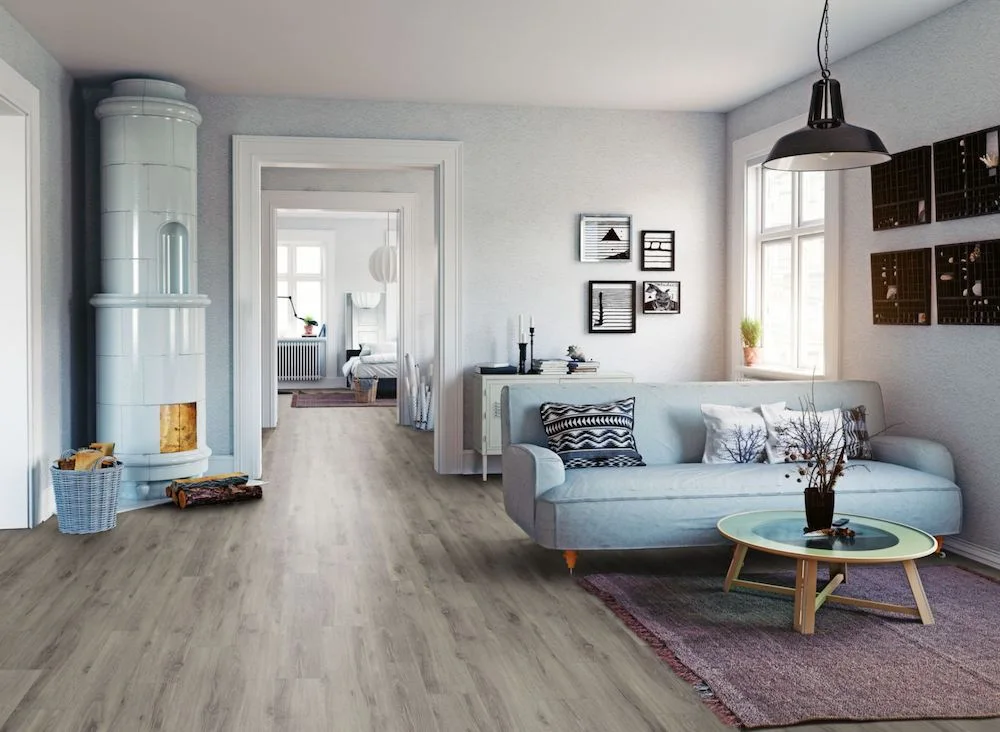 Lignum Core Rustic Grey Oak LVT Dryback
