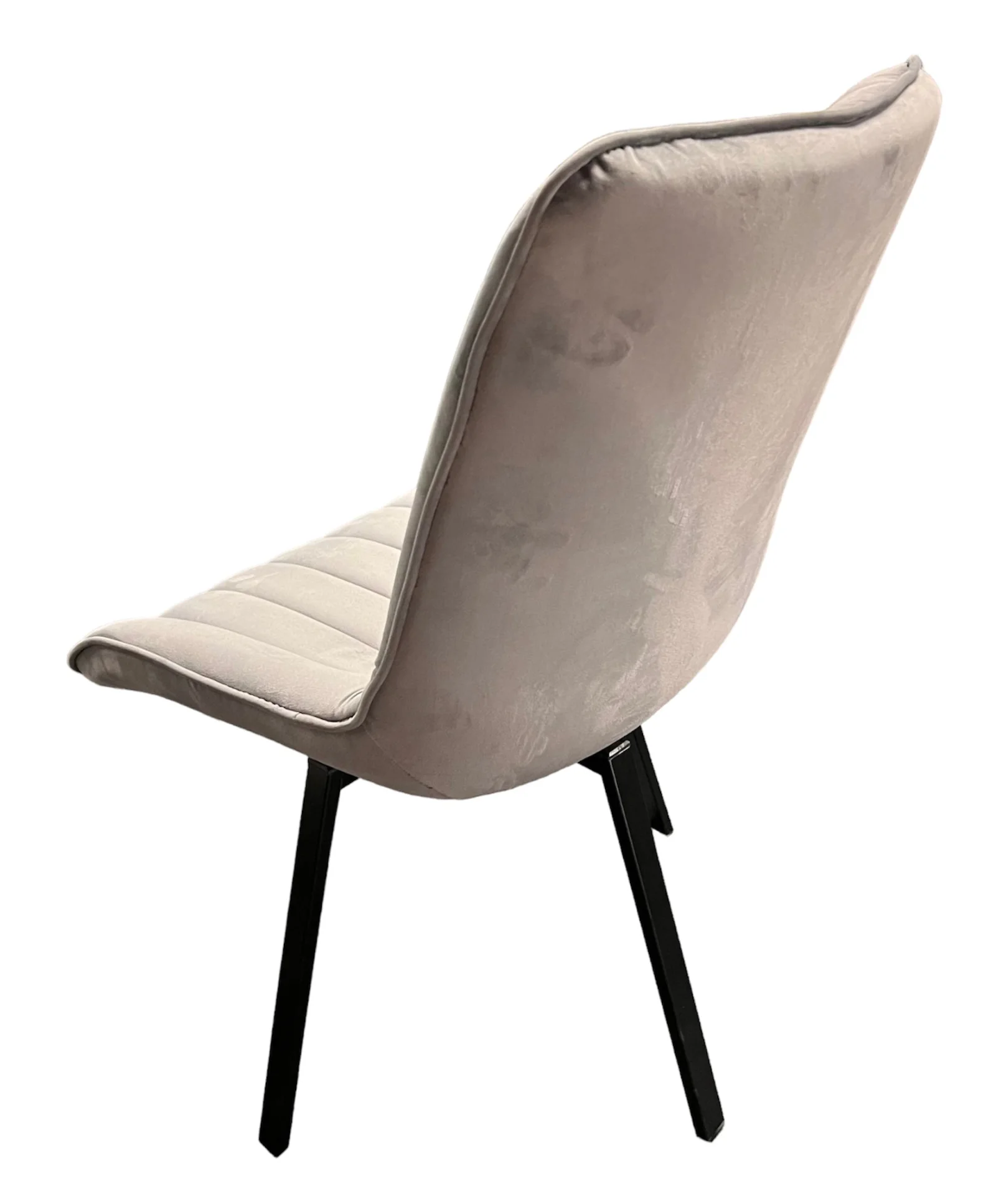 Roco 360º Dark Grey Chair (Black Legs)