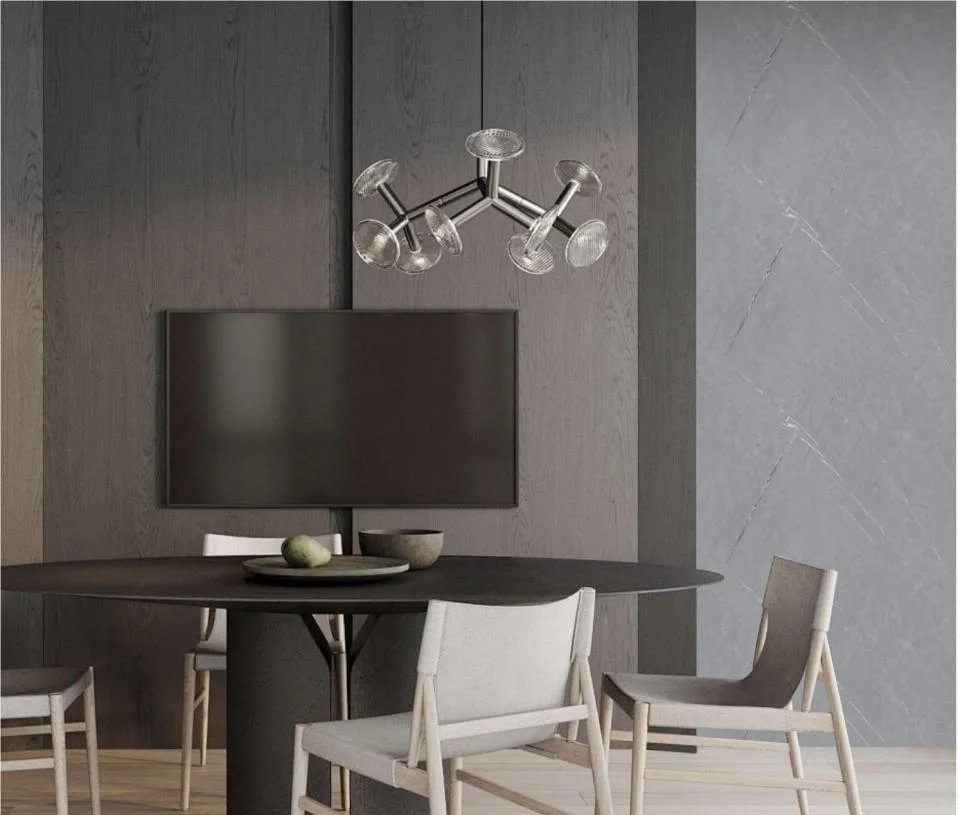 Wall Panel 011B - Grey Marble - Wall Board - 240cm - (1 pack / 2pcs)