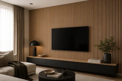 Wall Panel 37H - Oak 02 - Acoustic - 240cm - (1 pack / 4pcs)