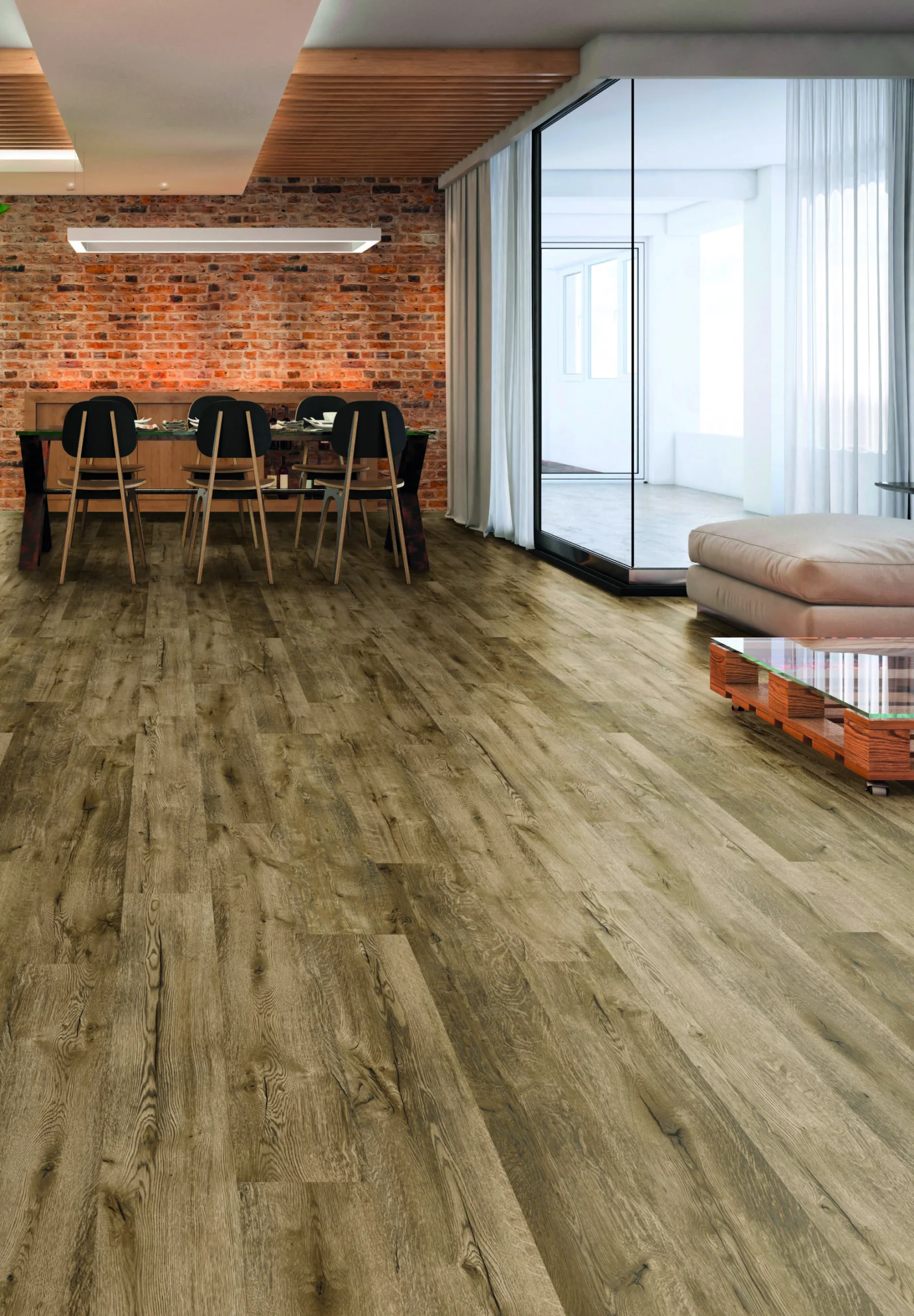 Eurohome Westside Oak Laminate Flooring - WV11 1BE