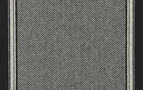 Rydal Loop Windermere Black Herringbone Runner