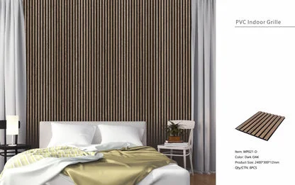 Wall Panel 21D - Dark Oak - Seamless - 240cm - (1 pack / 8pcs)
