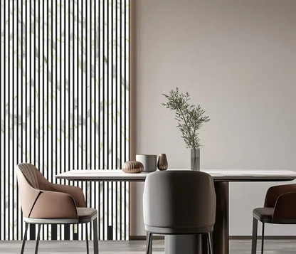 Wall Panel 01WX - Gold and White Marble - Acoustic - 240cm - (1 pack / 4pcs)