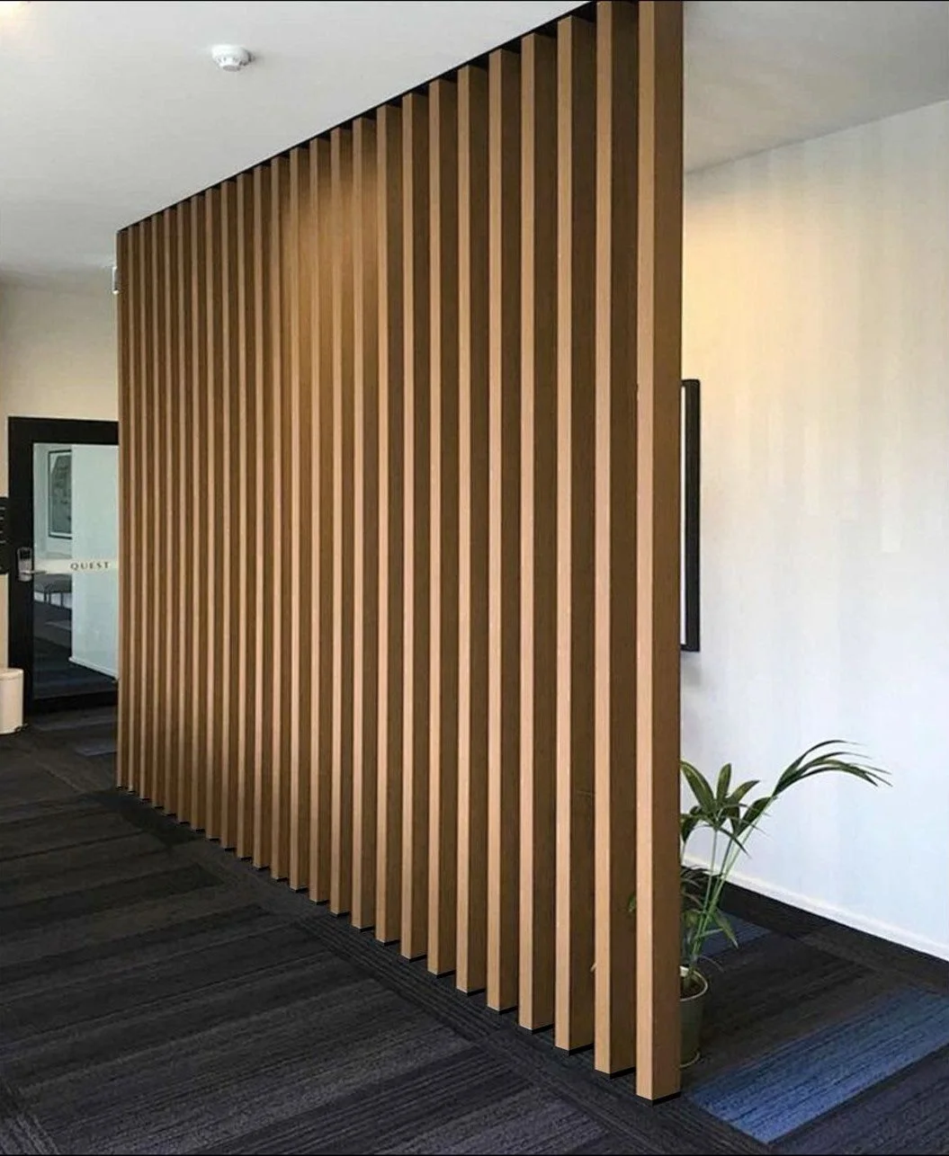 Room Divider 51D - Dark Oak - PVC - 280cm - (1 pack / 6pcs)