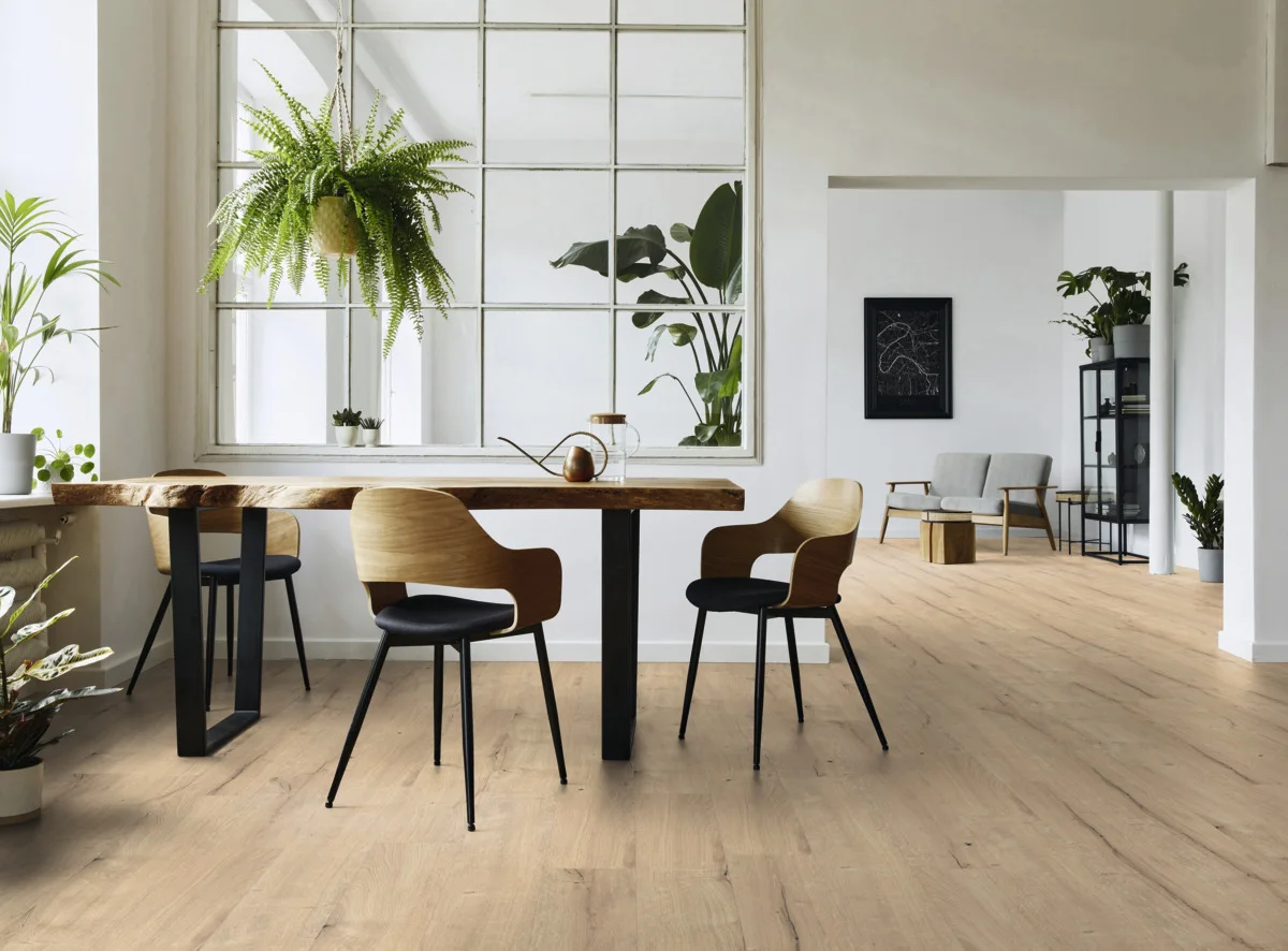 FLOORganic Oak Zermatt Castor - Eco-Friendly Laminate