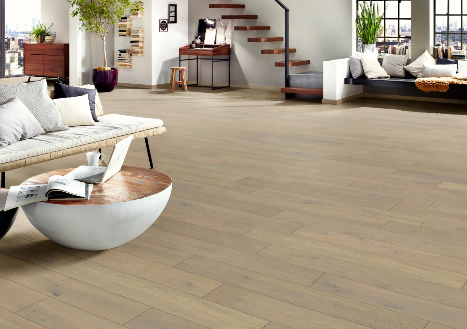 Atlantic 10mm Copper Ethereal Oak Laminate Flooring