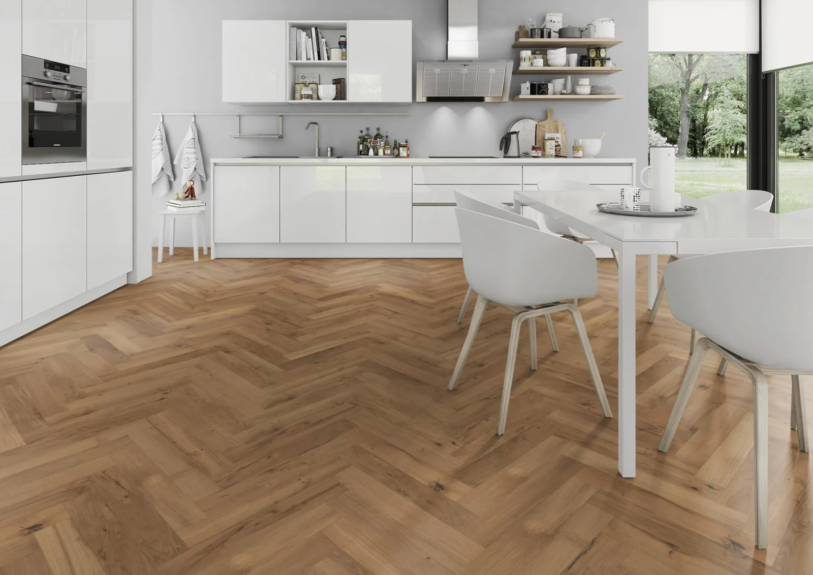 Sienna Sparta Oak Herringbone Carpet | Quality Flooring