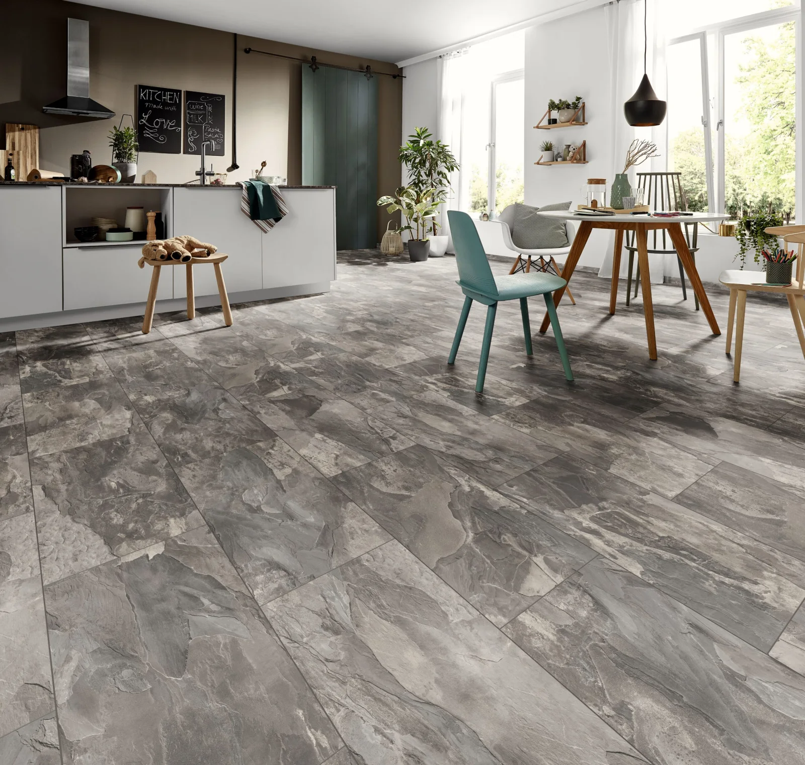 Organic Classic Silverado Slate Laminate Flooring