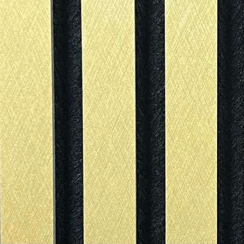 Wall Panel 01WG - Metallic Gold - Acoustic - 240cm - (1 pack / 4pcs)