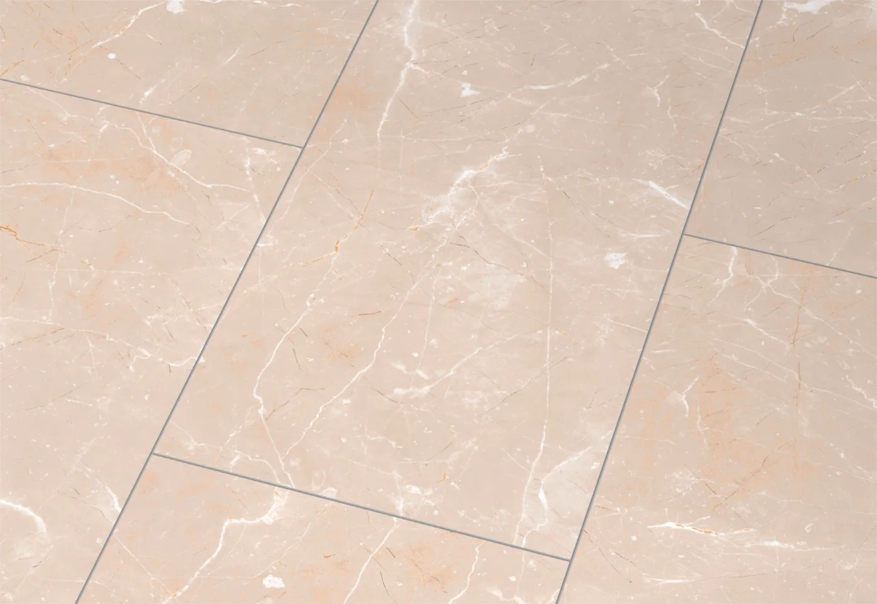 Falquon Stone Botticino Light Tile High Gloss