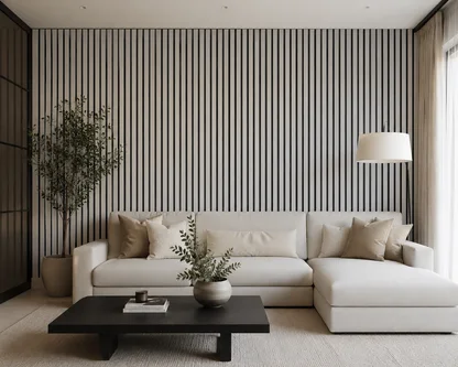 Wall Panel 01R - Concrete - Acoustic - 240cm - (1 pack / 4pcs)