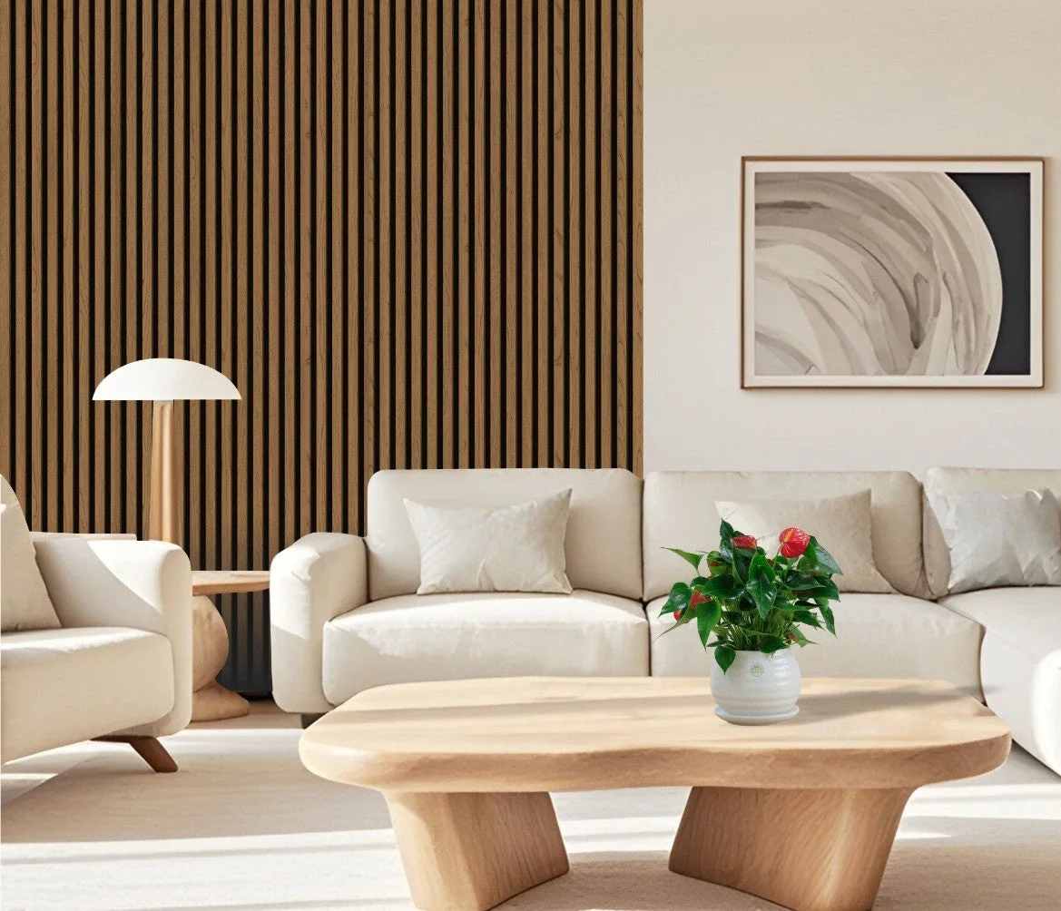 Wall Panel 21T - Walnut - Seamless - 240cm - (1 pack / 8pcs)