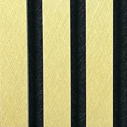 Wall Panel 01WG - Metallic Gold - Acoustic - 240cm - (1 pack / 4pcs)