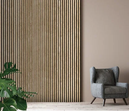 Wall Panel 21C - White Oak - Seamless - 240cm - (1 pack / 8pcs)