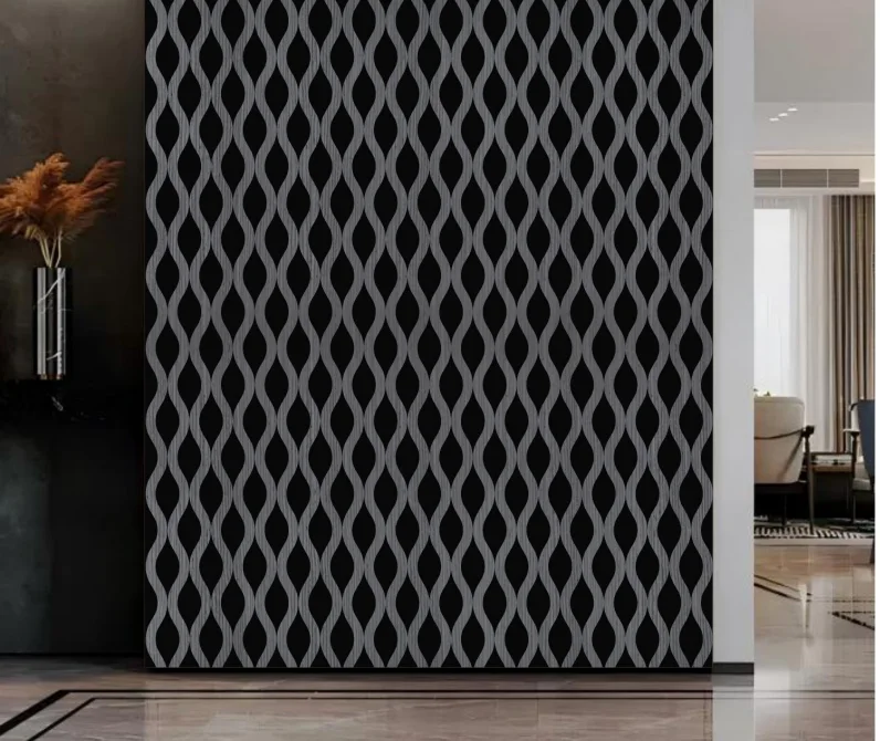 Wall Panel 03C - Dark Grey - Acoustic - 240cm - (1 pack / 4pcs)