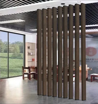 Room Divider 51T - Walnut - PVC - 280cm - (1 pack / 6pcs)