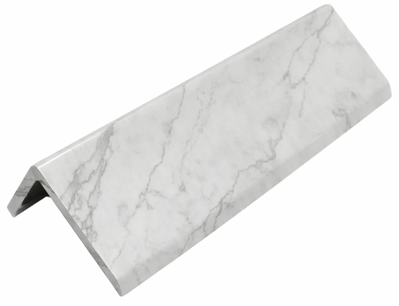 Wall Panel Trim A - WK White Marble - WP 01/02 - 240cm - (1 pack / 10pcs)