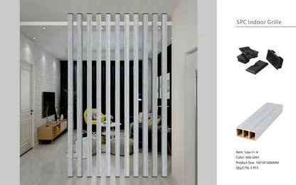 Room Divider 51B - Mid Grey - PVC - 280cm - (1 pack / 6pcs)