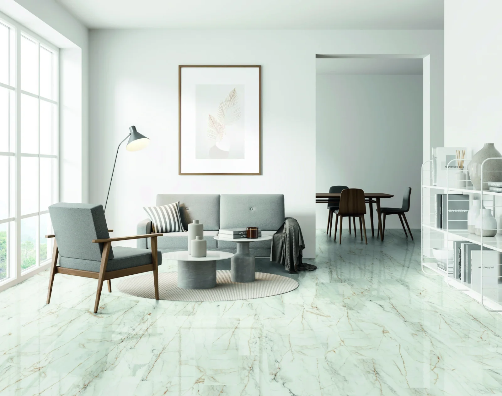 Kaindl Gloss 8mm Calacatta Gold Marble