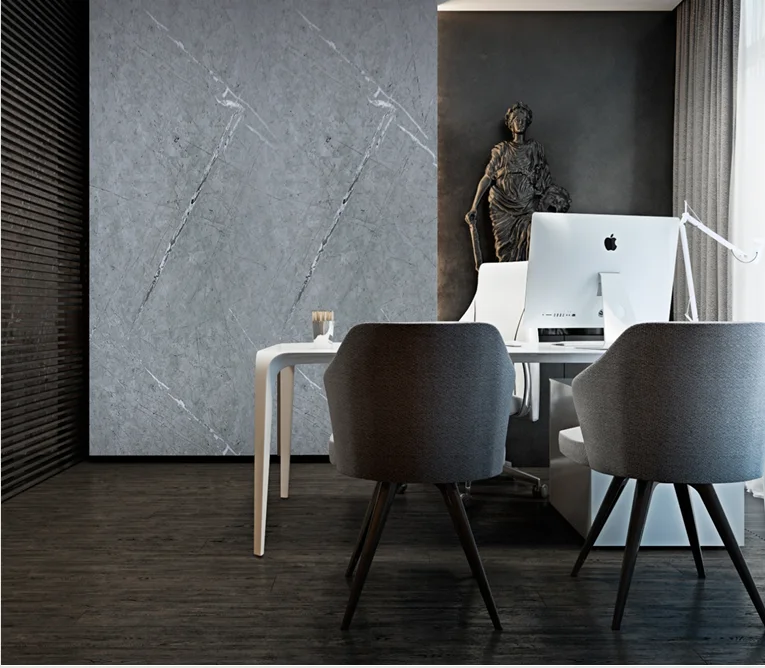 Wall Panel 07B - Grey Marble - Wall Board - 240cm - (1 pack / 4pcs)