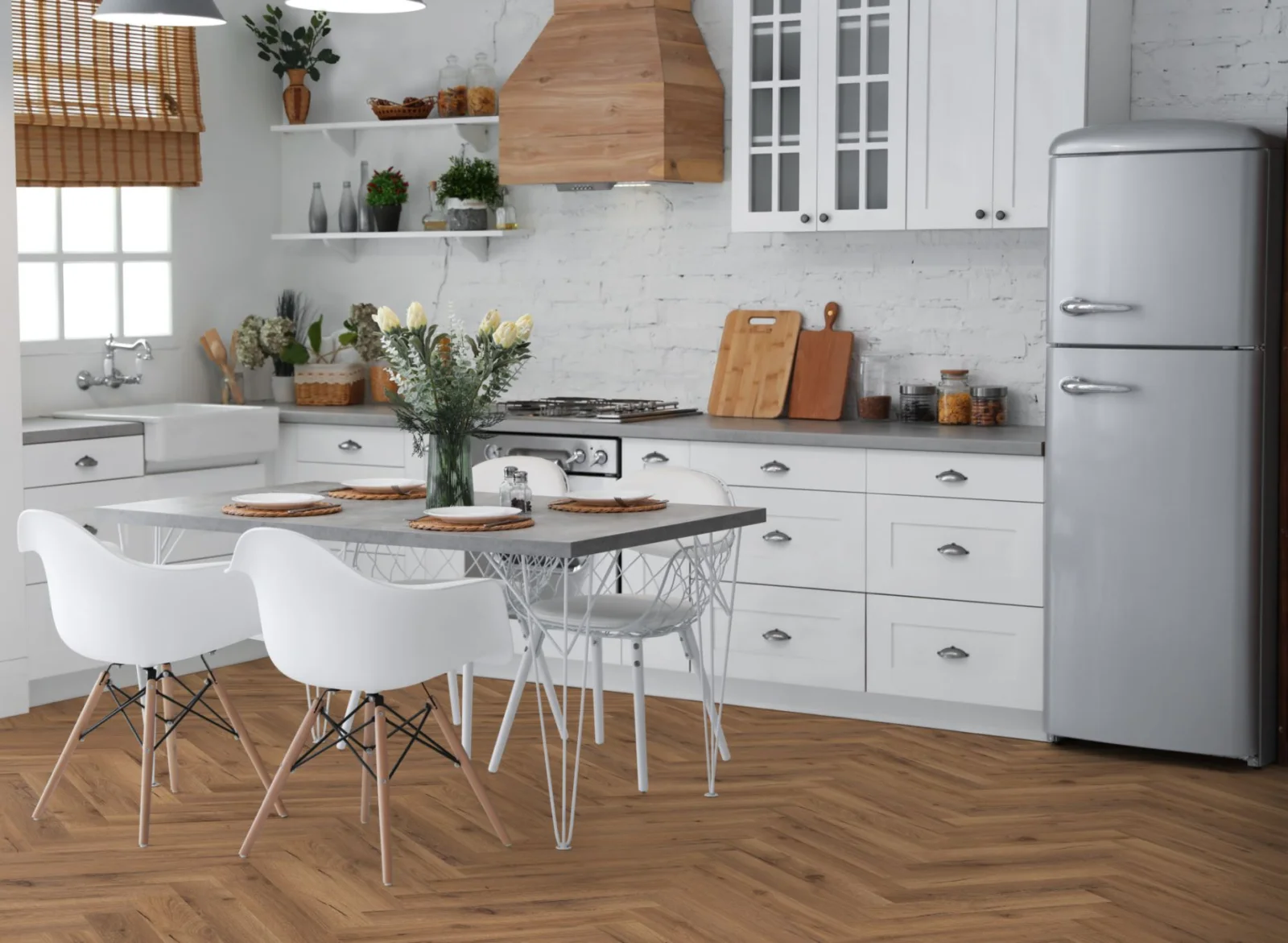 Lignum Fusion Premium Robust Fumed Oak Herringbone