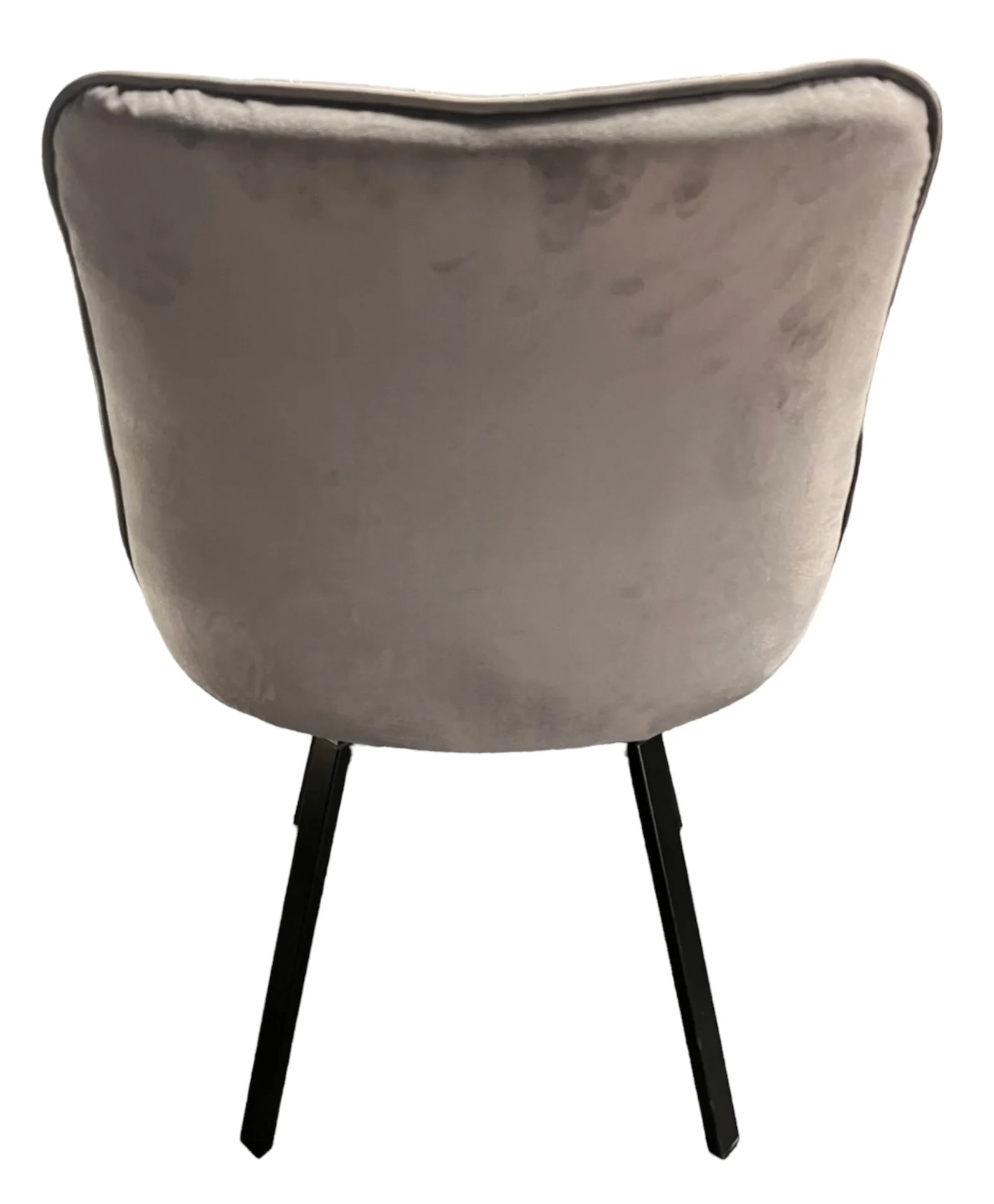 Roco 360º Dark Grey Chair (Black Legs)