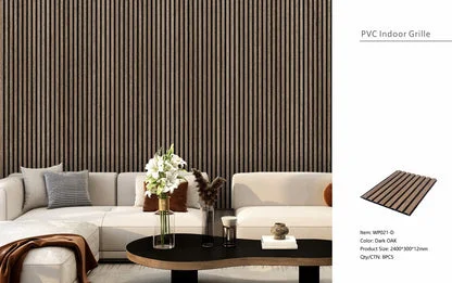 Wall Panel 21D - Dark Oak - Seamless - 240cm - (1 pack / 8pcs)