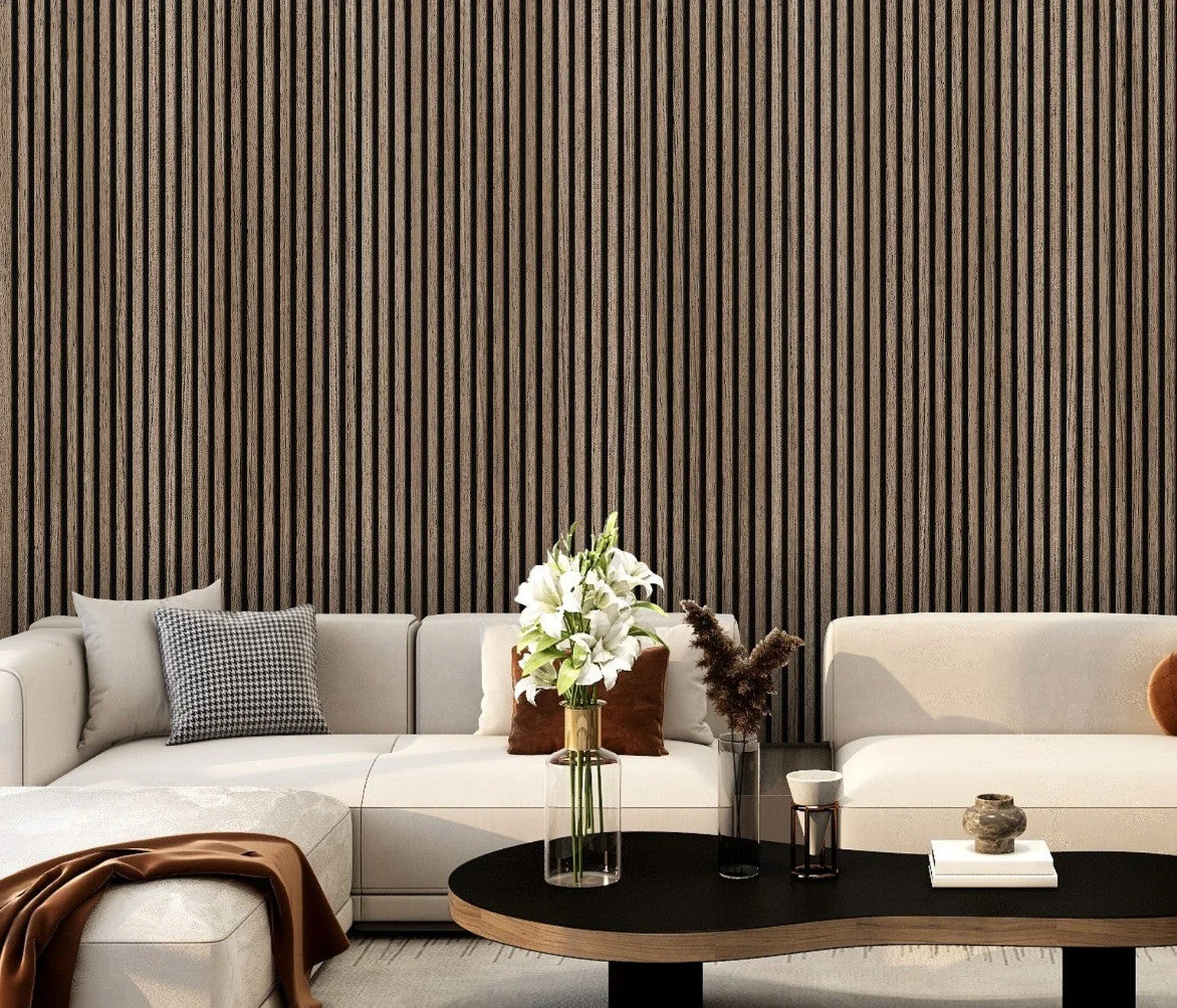 Wall Panel 21D - Dark Oak - Seamless - 240cm - (1 pack / 8pcs)