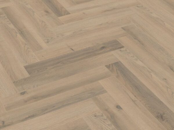 Greige Oak Herringbone