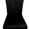 Alice Black Chair (Chrome Legs) - Image 2
