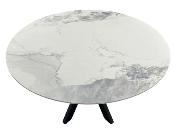 BK-Milan 1.3m Round Dining Table - Image 3