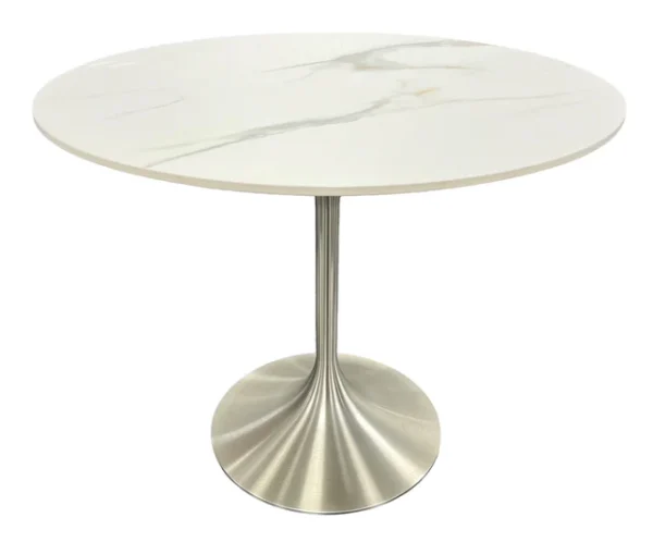 Bentley 0.9m Round Table (Chrome) - Image 2