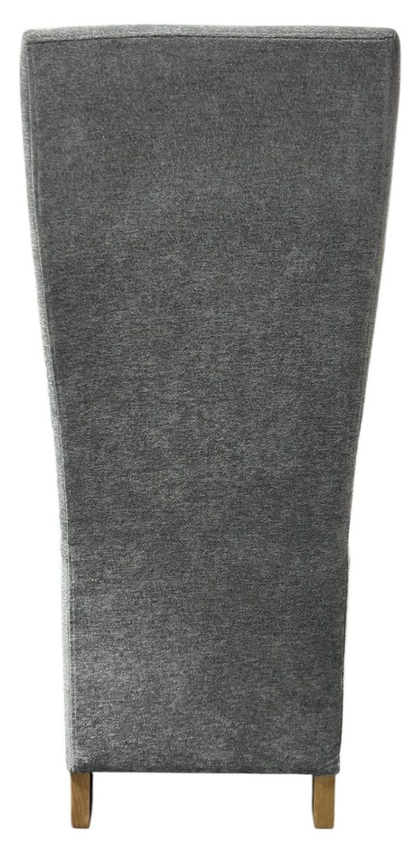Berry Grey Fabric Chair - Image 4