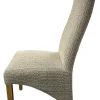 Berry Mixed Brown Fabric Chair - Image 4