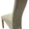 Berry Mixed Brown Fabric Chair - Image 3