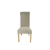 Berry Mixed Brown Fabric Chair - Image 2